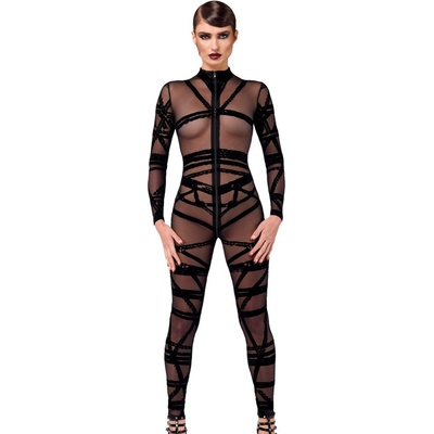 Noir Handmade F357 Bondesque Catsuit Black
