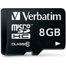 Verbatim MicroSDHC Class 10 8 GB 44081