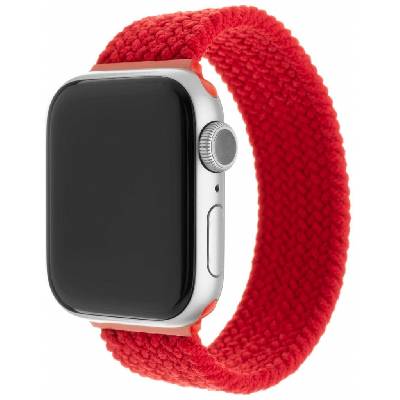 FIXED Elastic Nylon Strap Apple Watch 42/44mm L červený FIXENST-434-L-RD