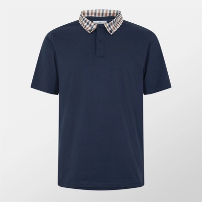 AQUASCUTUM Блуза с яка AQUASCUTUM Men's Short Sleeve Polo Shirt - Navy