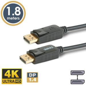 Delight DisplayPort - Displayport кабел 1, 8 m V1.4 (20333B) (20333B)