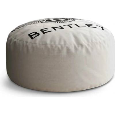 Sablio Taburet Circle Bentley na bílé: 38x48 cm