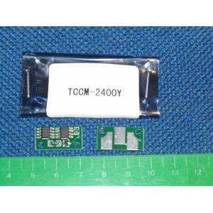 Compatible Ресет чип Min 2400 - 4, 5k Yellow (MIN2400-CHIP-Y)
