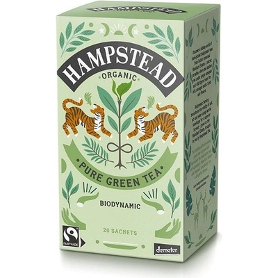 Hampstead Tea London zelený čaj BIO 20 ks