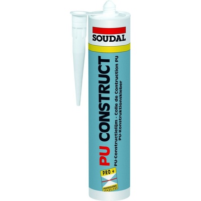 Soudal PU CONSTRUCT Vodovzdorné univerzálne stavebné lepidlo 310 ml