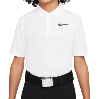 Nike Dri-Fit Victory Boys Golf Polo white/black – Zboží Dáma