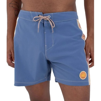 Hurley Бански гащета Hurley Phntm Naturals Blocked Sessions 16´´ swimming shorts - Blue (Thunderberry)