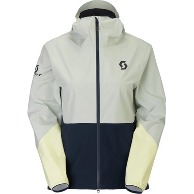 Scott Дамско водоустойчиво яке Scott Women's Jacket Explorair Light Dryo 2.5L Waterproof jacket - Spray Grey / Dark Blue - размер XS (102-4456-0711)