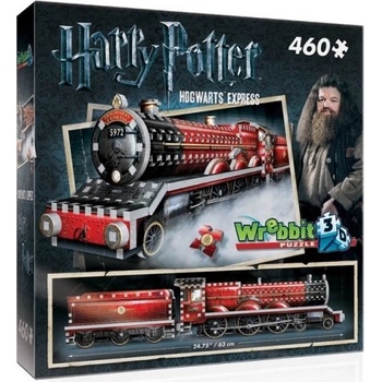 Wrebbit 3D puzzle Harry Potter Bradavický expres 460 ks