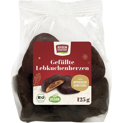 Rosengarten Srdíčka perníková v hořké čokoládě Bio 125 g – Hledejceny.cz