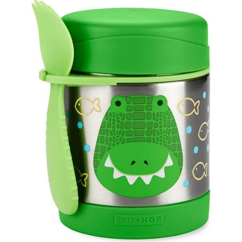 SKIP HOP Zoo Termoska na jídlo se lžičkou vidličkou Mýval 325 ml 3r+