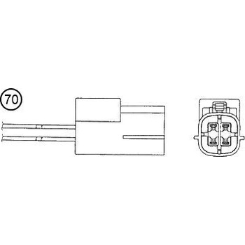 Lambda sonda NGK OZA659-EE72