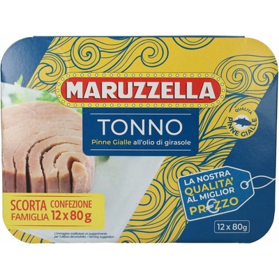 Maruzzella tuniak v slnečnicovom oleji 12x80g