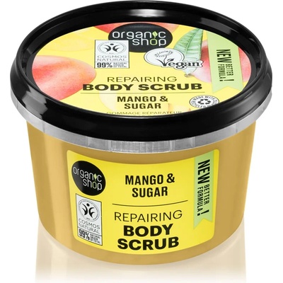 Organic Shop Mango & Sugar сраб за тяло за копринена кожа 250ml