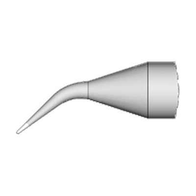JBC C105124 – zahnutý kuželový pájecí hrot Ø 0,1 mm