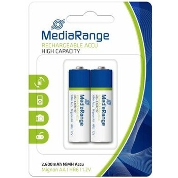 MediaRange High capacity AA 2ks MRBAT123