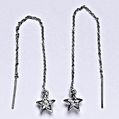 Čištín řetízkové protahovací se Swarovski čirým krystalem NŘ 1326