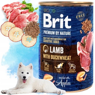 Brit Premium by Nature Dog Lamb with Buckwheat 400 g – Zbozi.Blesk.cz