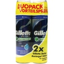 Gillette Series Sensitive gel na holení 2 x 200 ml