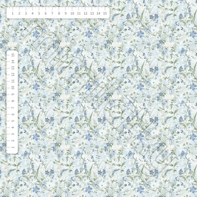 Modrá jemná louka úplet by MIMI [supreme]