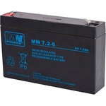 MW Power Акумулаторна батерия MW 7.2-6, 6V, 7.2Ah, AGM, F1 конектори (MW 7.2-6)