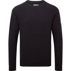 Sherpa Мъжки вълнен пуловер Sherpa Kangtega Crew Sweater Merino jumper - True Black (005-2044-2113)