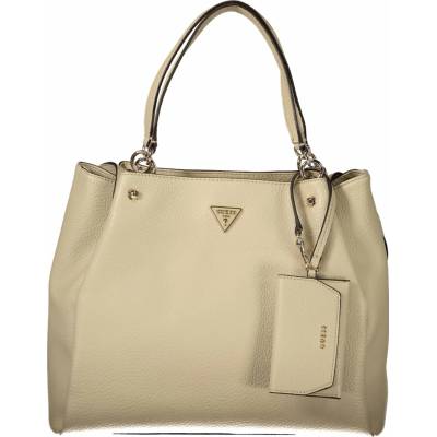 Guess Jeans dámska kabelka Bežová 32.0X27.0X8.0cm Bežová