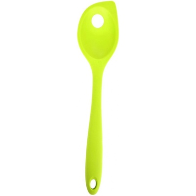 GOURMET | silikonová vařečka s kulatým otvorem | ocelové jádro | 28 cm