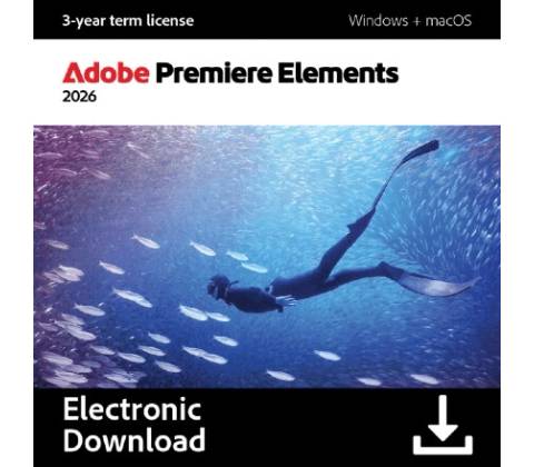 Adobe Premiere Elements 2026 - 3 roky