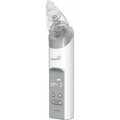 Grownsy Nosní odsávačka se 3 nástavci šedá – Zbozi.Blesk.cz