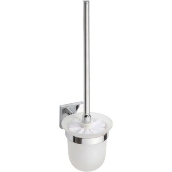 Bemeta Beta WC štětka, miska sklo / chrom - 132113012
