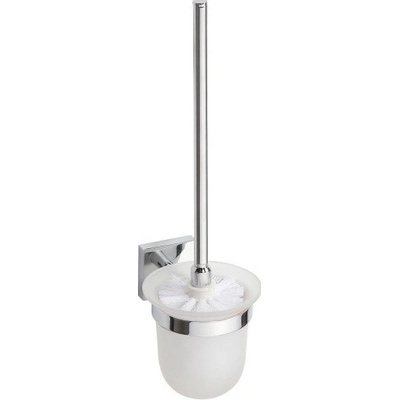 Bemeta Beta WC štětka, miska sklo / chrom - 132113012