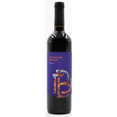 Domaine Boyar Graffity Merlot červená 2023 13,5% 0,75 l (čistá fľaša)