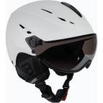 Briko Скиорска каска Briko Elio Visor matt white/black