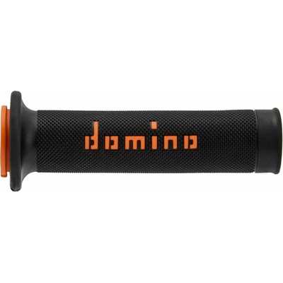 Domino gripy A010 road délka 120 + 125 mm, černo-oranžové – Sleviste.cz