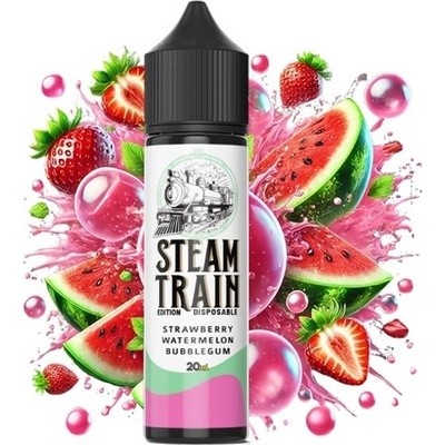 Steam Train Disposable Edition Strawberry Watermelon Bubblegum 20ml/60ml