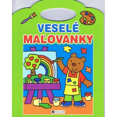Veselé omalovánky zelené