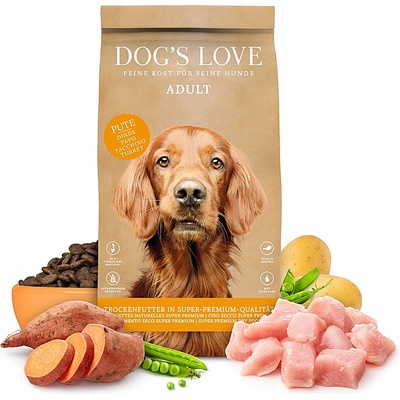 Dog's Love Adult krocan 2 kg
