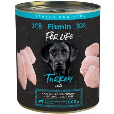 Fitmin Консерва Fitmin For Life TURKEY пате 800 г