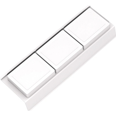 GOLLINUCCI Kúpeľňový organizér s príslušenstvom 400mm 122x372x69mm biela 10900302