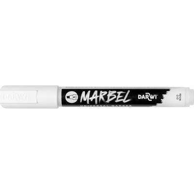 Darwi Marbel Химикал маркер 6 mm White N°010 1 бр (DA0226006010C)