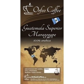 Orfeo coffee Guatemala Superior Maragogype 250 g
