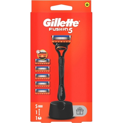 Gillette Fusion5 5 броя глави + безплатна поставка
