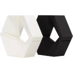 3DJAKE ecoPLA Бяло & Черно Икономичен комплект - 2 x 1, 75 mm / 1000 g (ECOPLA-WHBL-SET-175)
