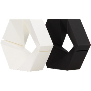 3DJAKE ecoPLA Бяло & Черно Икономичен комплект - 2 x 1, 75 mm / 1000 g (ECOPLA-WHBL-SET-175)