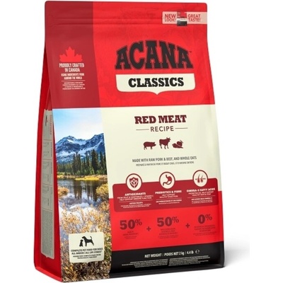 Acana Dog Classics Red Lamb Beef Pork 2 kg