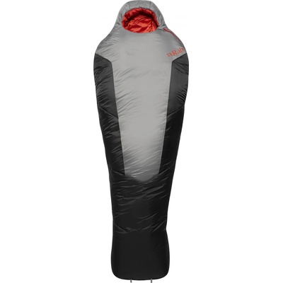 Rab Синтетичен спален чувал Rab Solar Ultra 3 Synthetic sleeping bag - Granite - размер bis 185 cm Körperlänge (514-1123-0111)