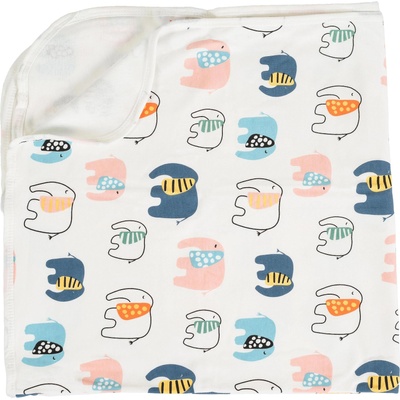 Cangaroo Бебешко одеяло Mellow 85/85 деним (109992)