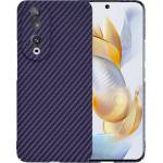 Techsuit Калъф за Honor 90 - Carbonite FiberShell - Лилав (KF2333696)