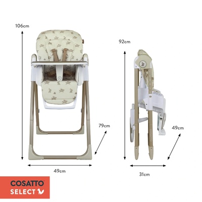 Cosatto CT5975 PIP 0+ BEEP BEEP столче за хранене (CT5975)
